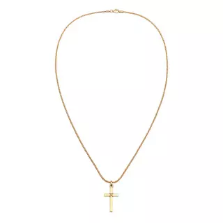 Kuzzoi Halskette Kreuz Flach Kordelkette MANOR Silber 925 kaufen - online 