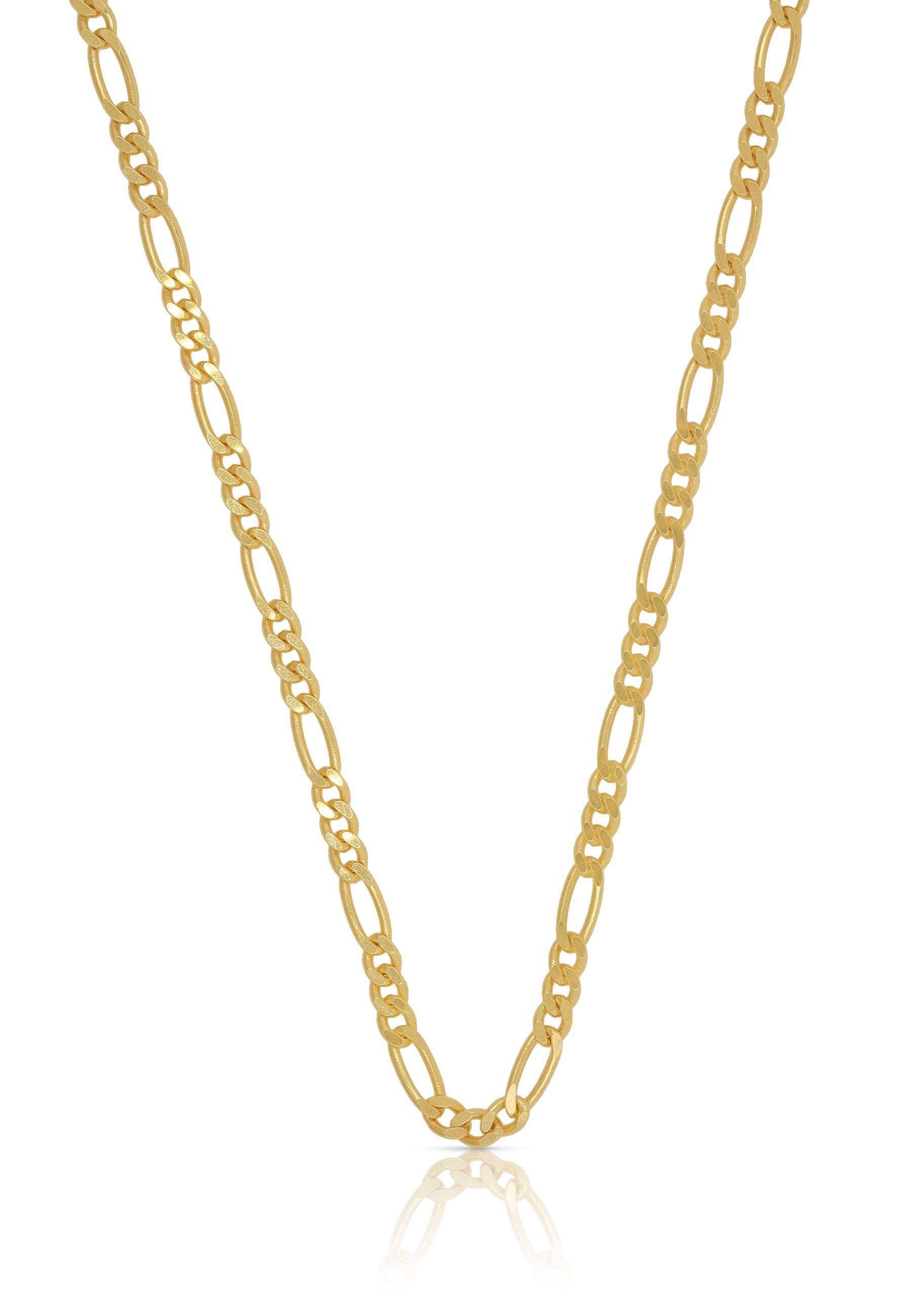 MUAU Schmuck  Collier Figaro Gelbgold 750, 2.9mm, 45cm 