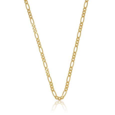 MUAU Schmuck  Collier Figaro Gelbgold 750, 2.9mm, 45cm 