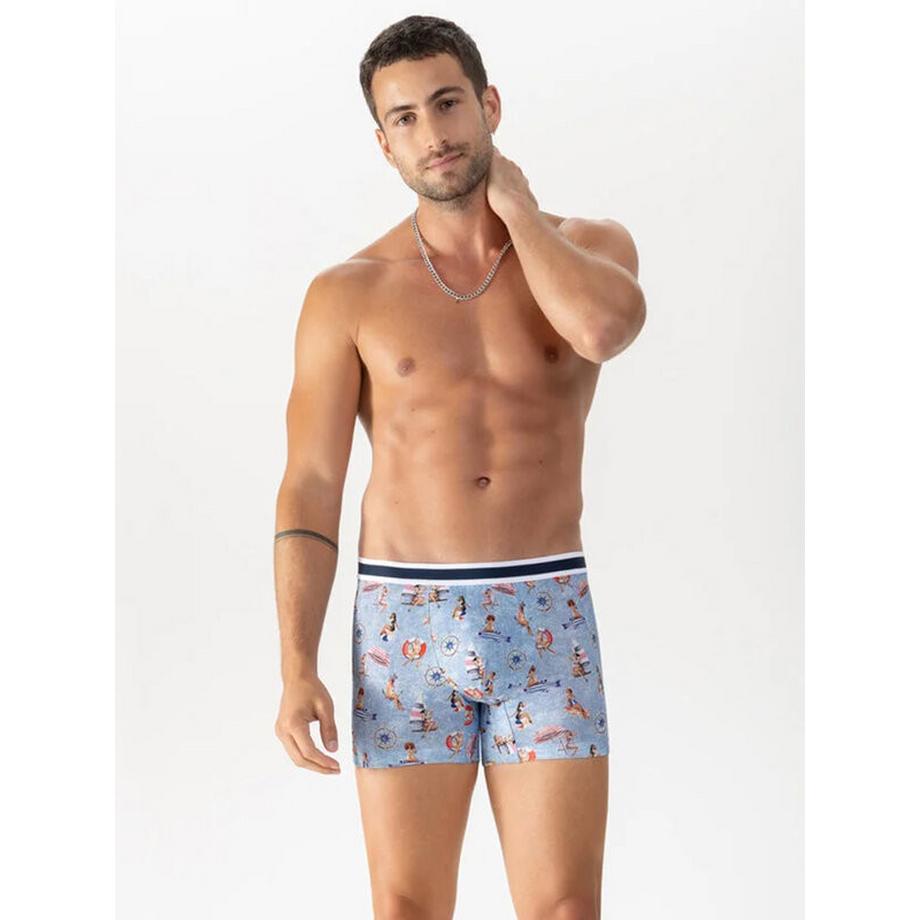 mey Boxer Brief Allovermuster  