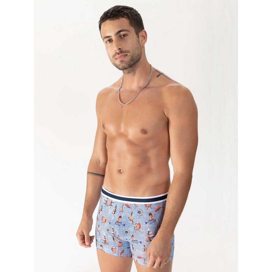 mey Boxer Brief Allovermuster  
