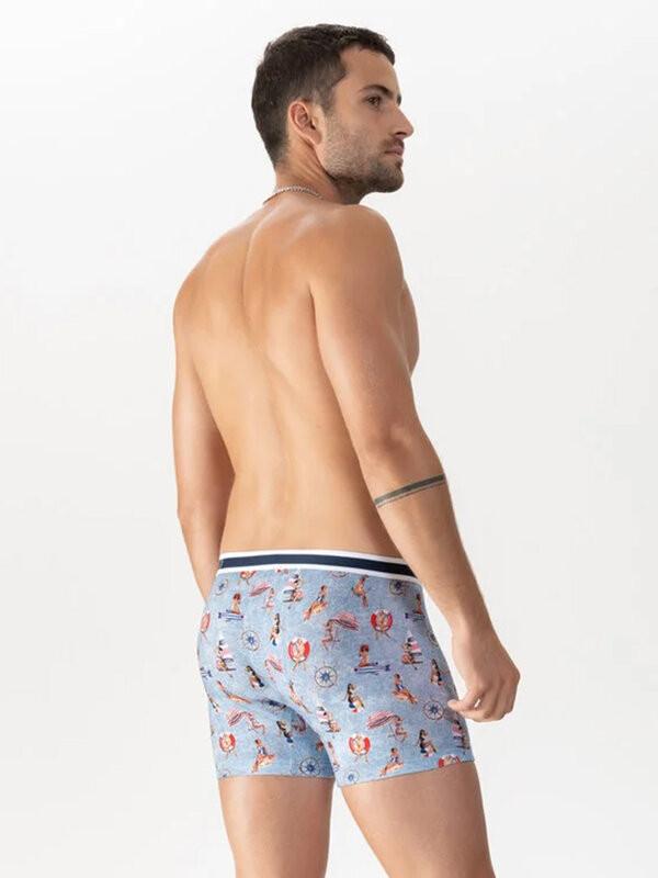 mey Boxer Brief Fantasia All-Over  