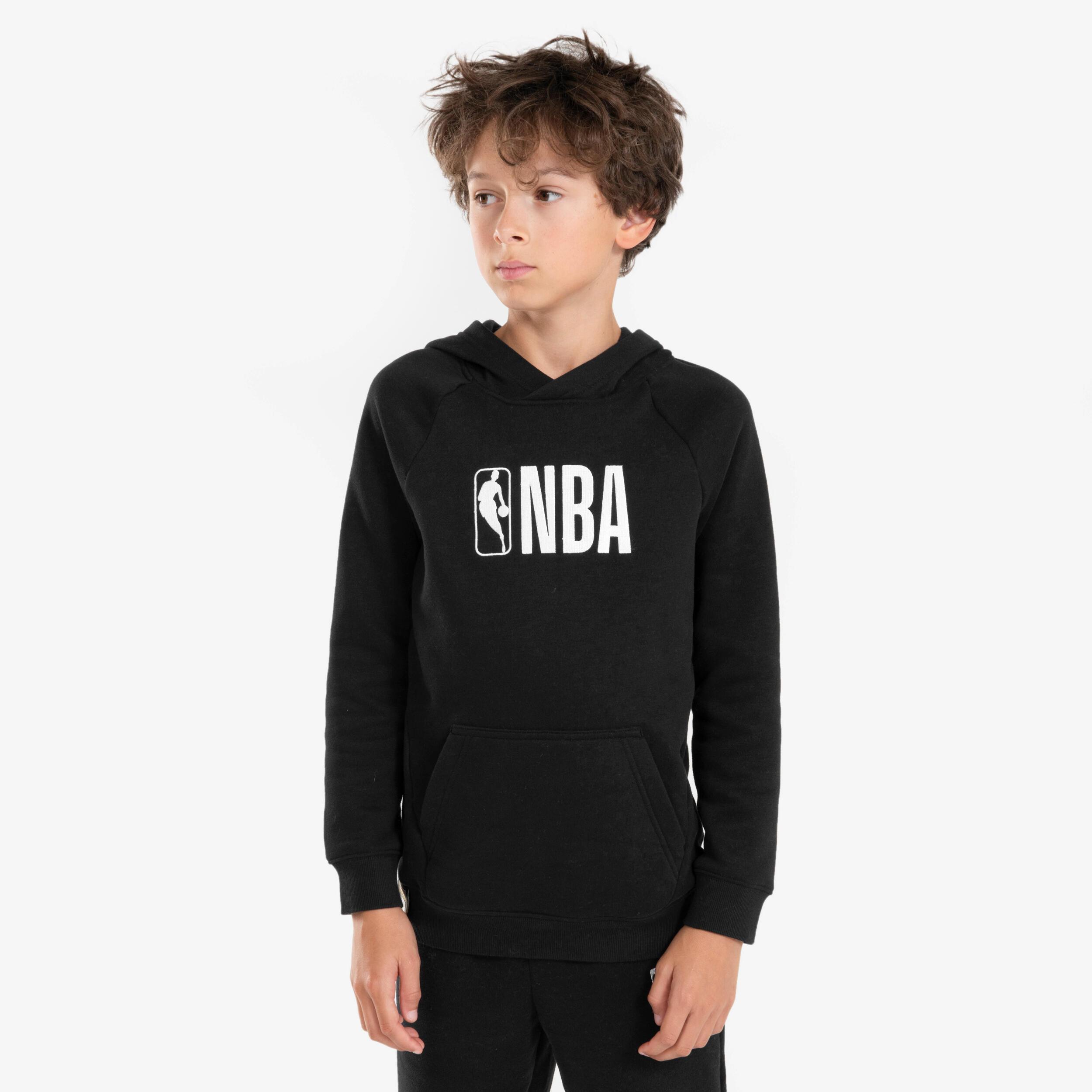 Image of Sweatshirt - Nba 900 Unisex Schwarz 149-159CM