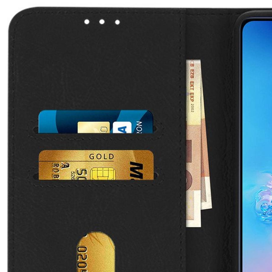 Avizar  Housse Galaxy S10 Lite Clapet - Noir 