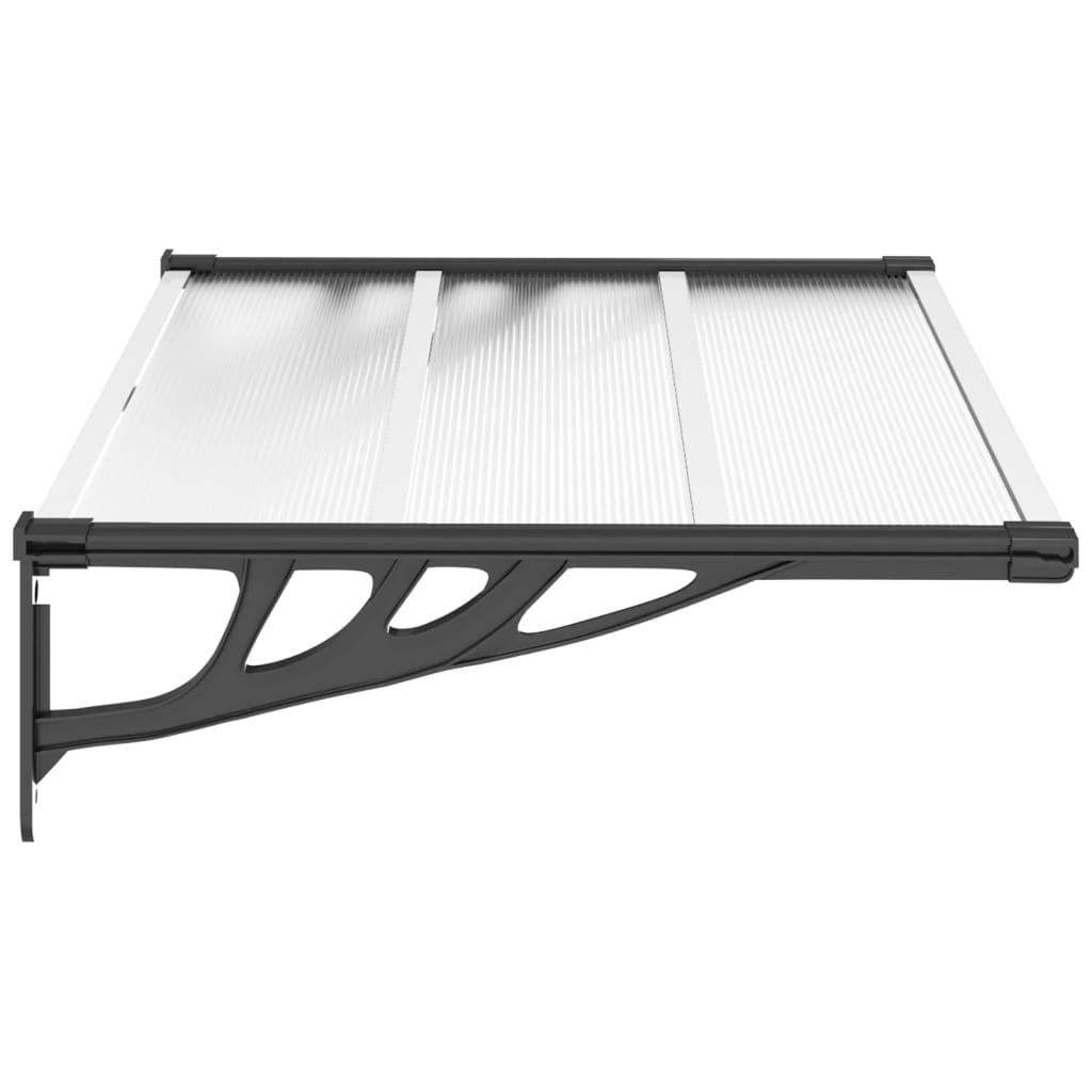 VidaXL Auvent de porte polycarbonate  