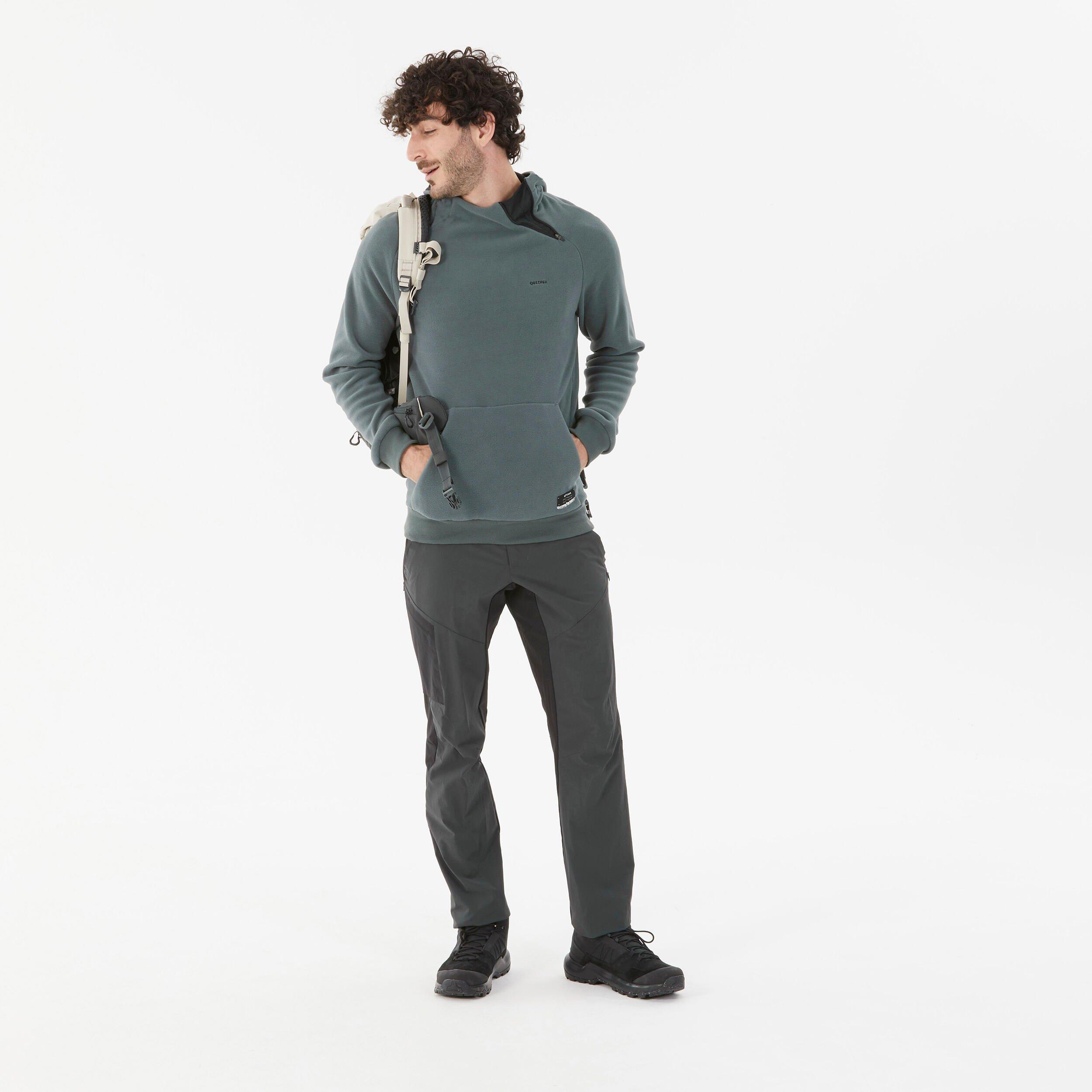 QUECHUA  Sweat Polaire de randonnée - MH100 Hoodie 