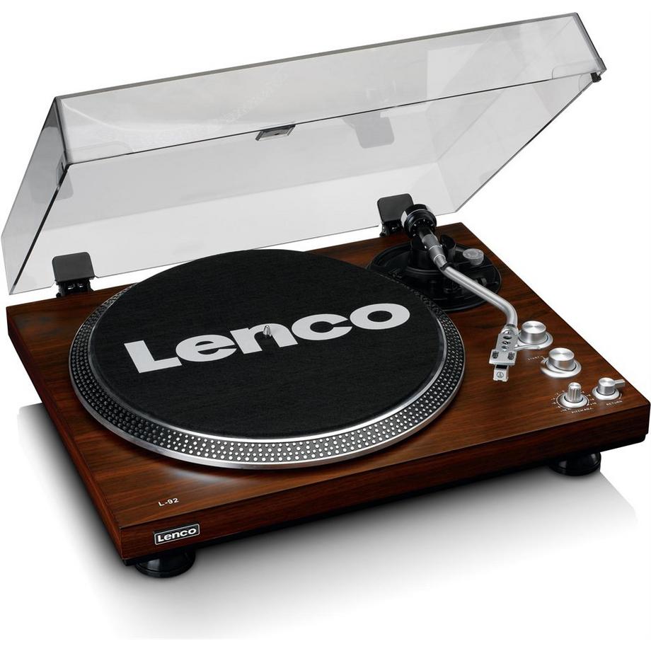 Lenco  Plattenspieler L-92 Braun 