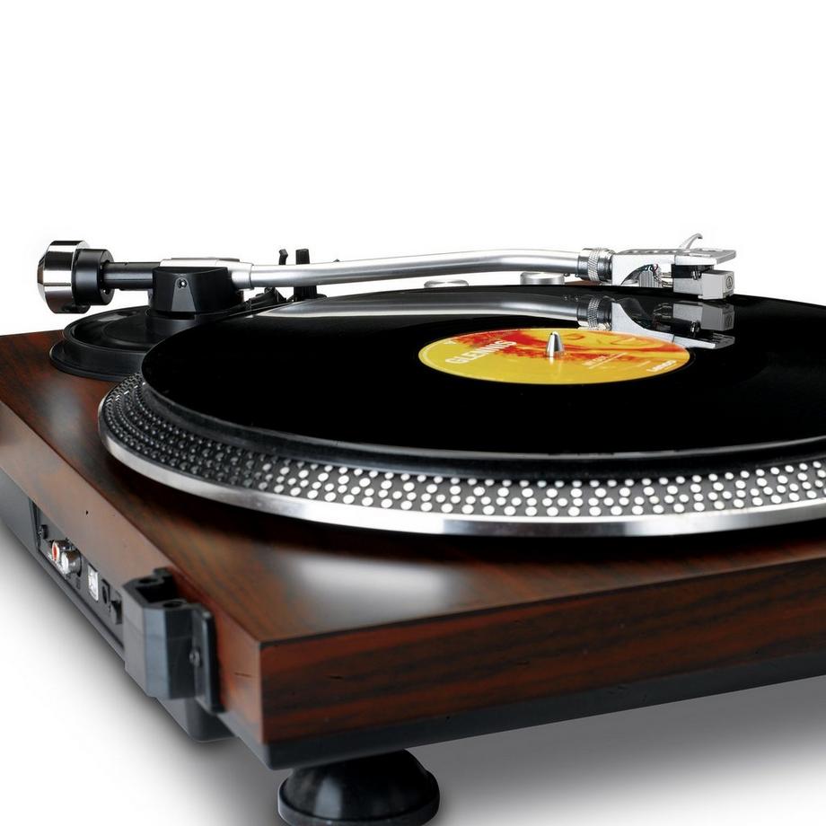 Lenco  Plattenspieler L-92 Braun 