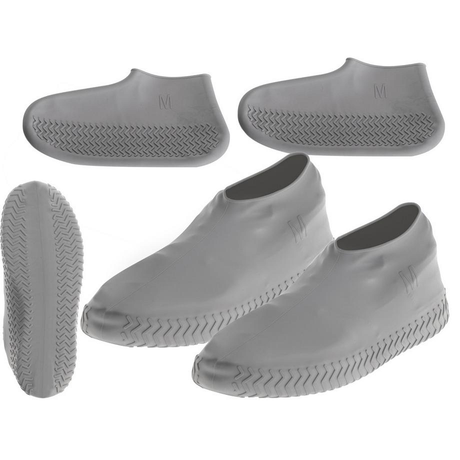 Protège bottes imperméables Wellington M gris taille 35-38