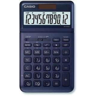 CASIO Casio JW-200SC Calcolatrice da tavolo Blu Marine Display (cifre): 12 a energia solare, a batteria (L x A x P) 1  