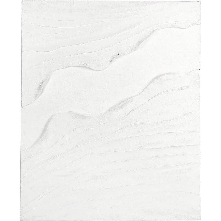 mutoni Texture immagine Pennello bianco 80x100  