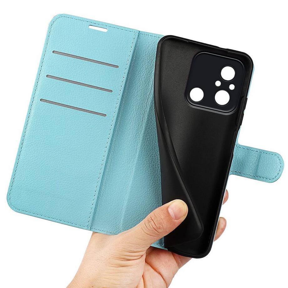 Cover-Discount  Xiaomi Redmi 12c - Leder Etui Hülle 