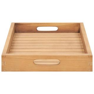 VidaXL  Serviertablett teak 