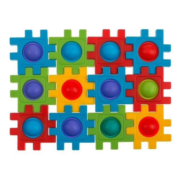 Image of Out of the blue Fidget Building Blocks - 12 Teile