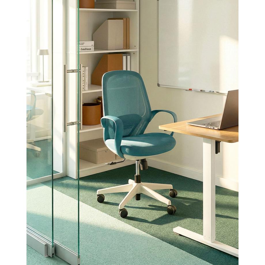 Beliani Chaise de bureau en Tissu maillé Moderne FOAMA  