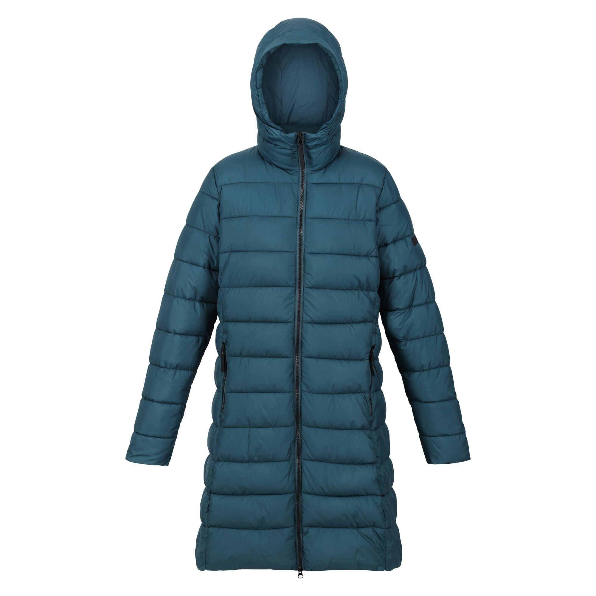 Image of Andia Steppjacke Damen Horizon Blue 42