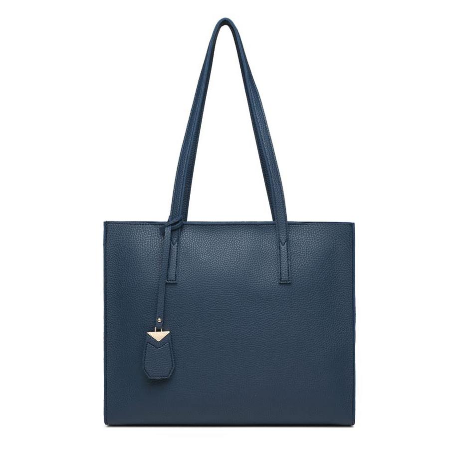 Only-bags.store Grosse Shopper Tasche mit Reissverschluss für Arbeit und Freizeit  