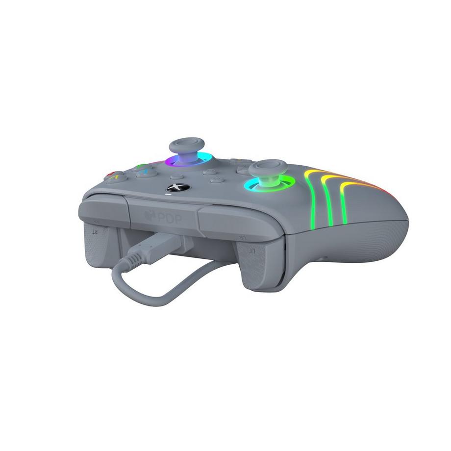 pdp  Afterglow Wave Gris USB Manette de jeu Analogique/Numérique PC, Xbox One, Xbox Series S, Xbox Series X 