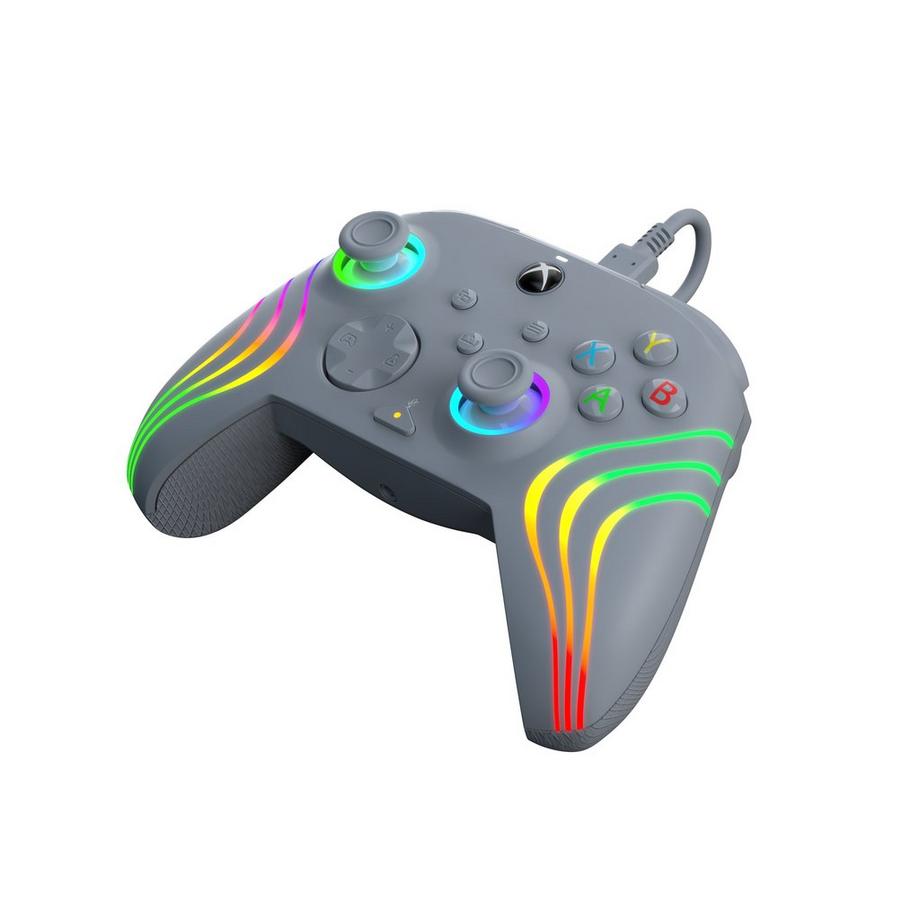 pdp  Afterglow Wave Gris USB Manette de jeu Analogique/Numérique PC, Xbox One, Xbox Series S, Xbox Series X 