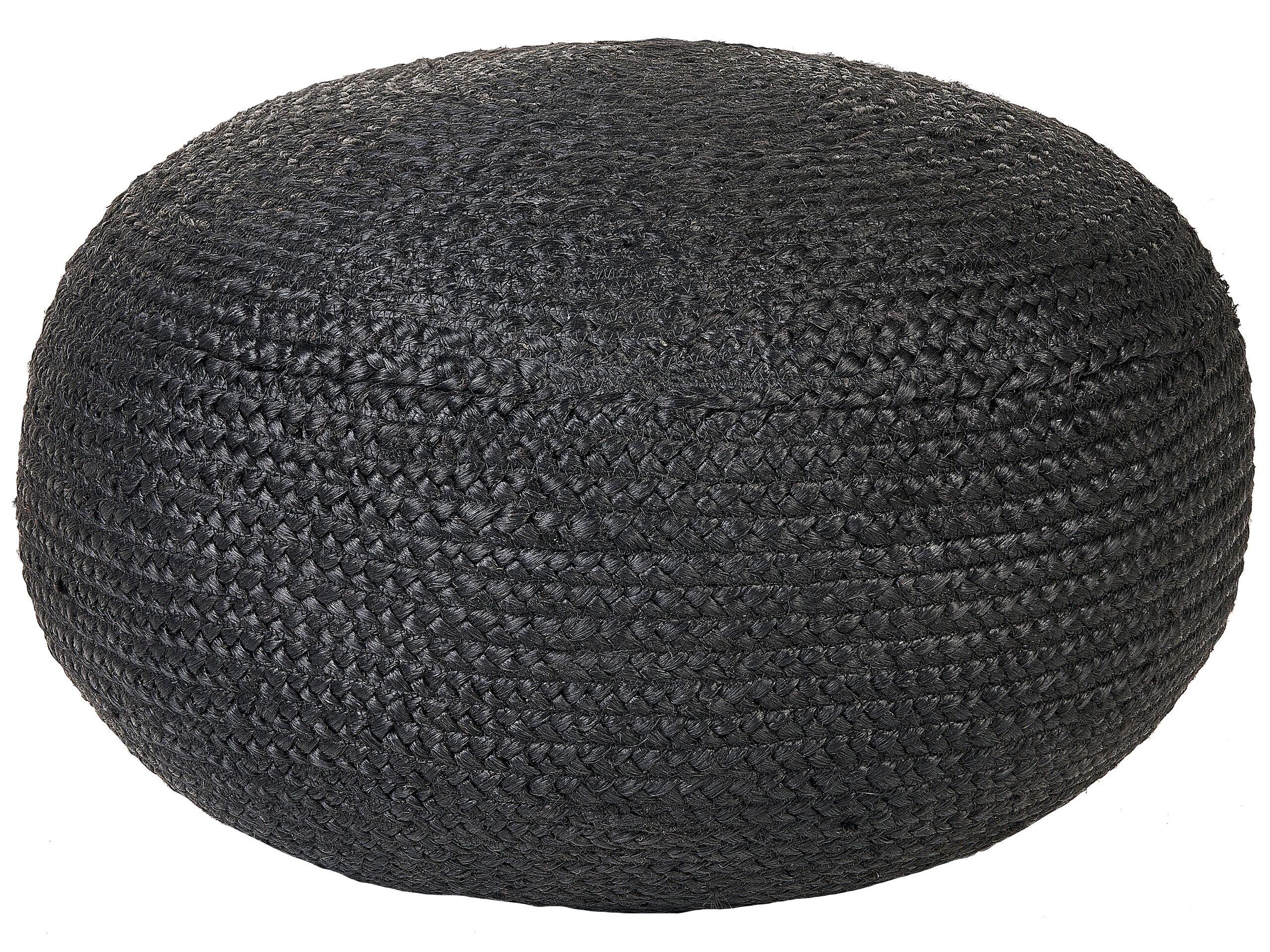 Beliani Pouf en Jute Boho DUKKI  