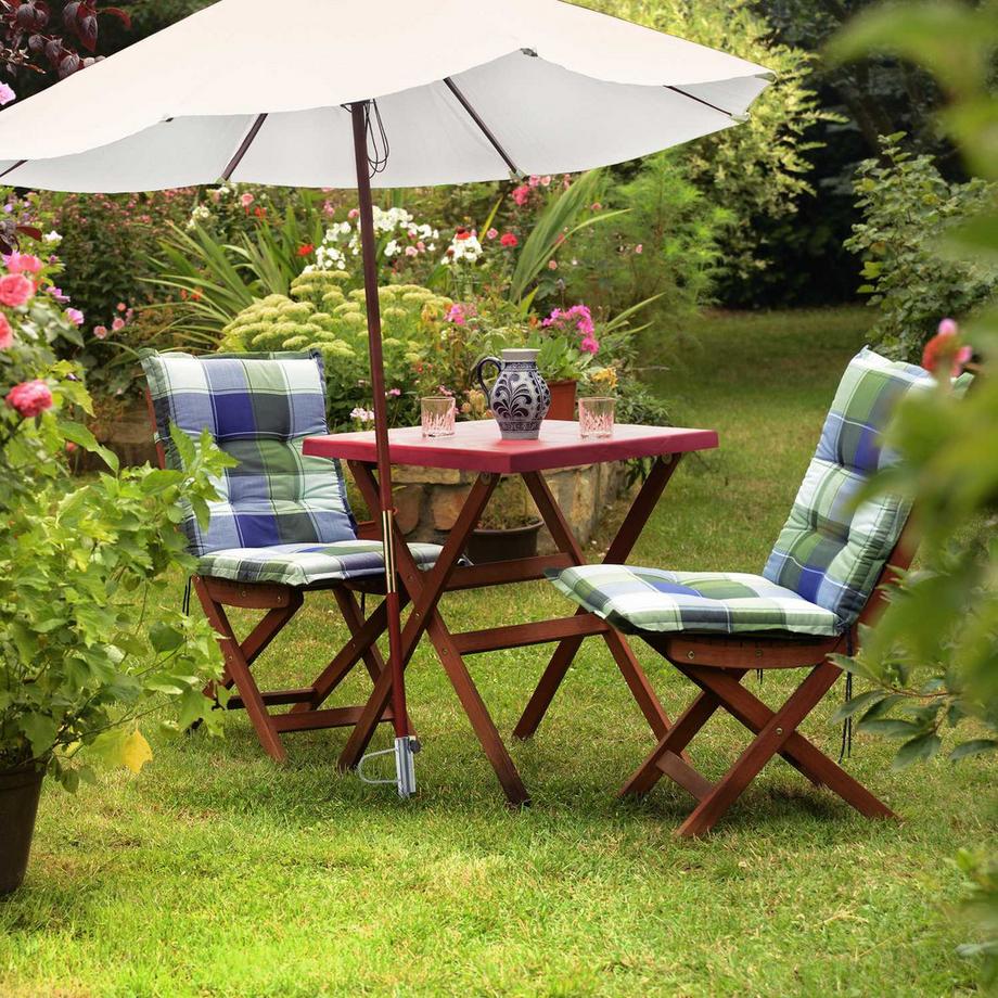 Northix Grauer Sonnenschirmspieß  