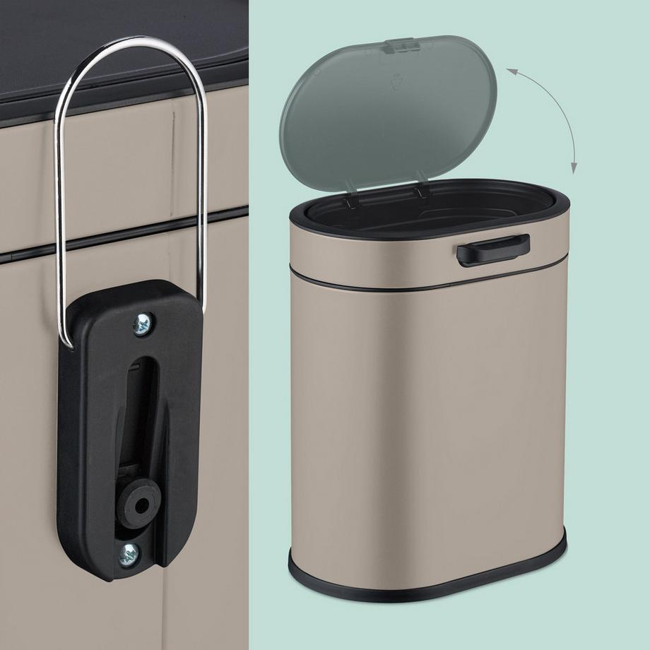 Northix Cestino per rifiuti sospeso, capacità 5 l  