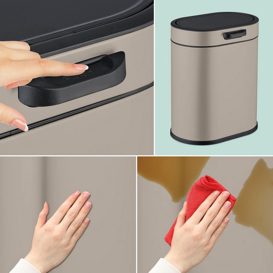 Northix Cestino per rifiuti sospeso, capacità 5 l  