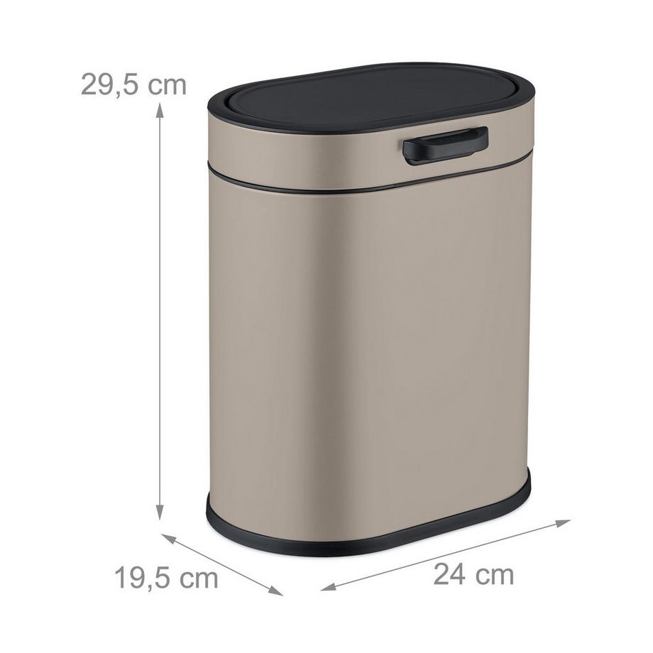 Northix Cestino per rifiuti sospeso, capacità 5 l  