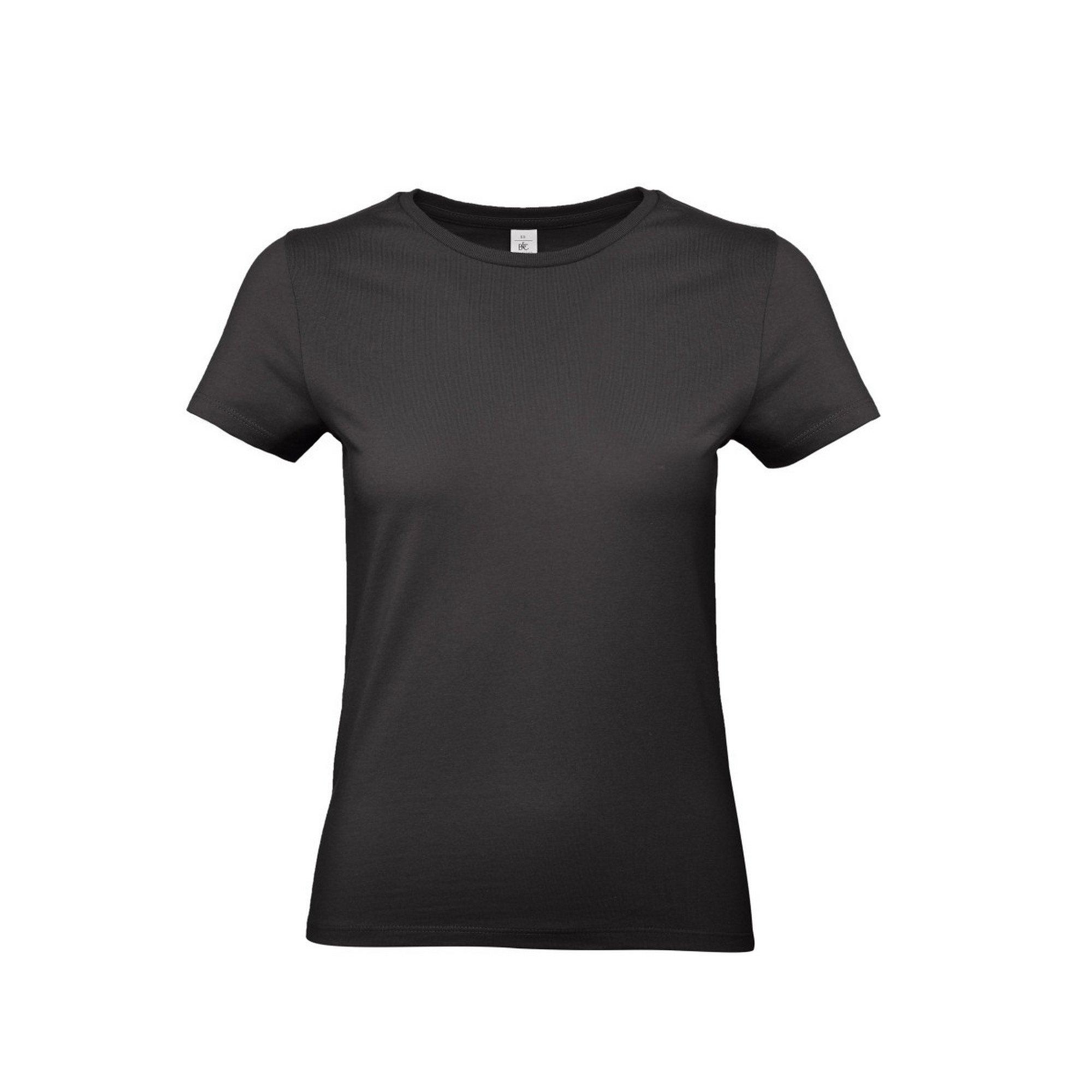 Image of B&c #e190 Tee Damen Schwarz XS