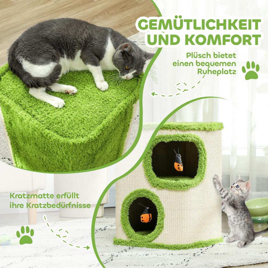 PawHut  Baril à gratter 