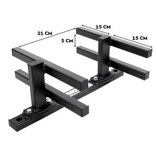 GladiatorFit  Rack de rangement mural en acier pour haltères GladiatorFit 