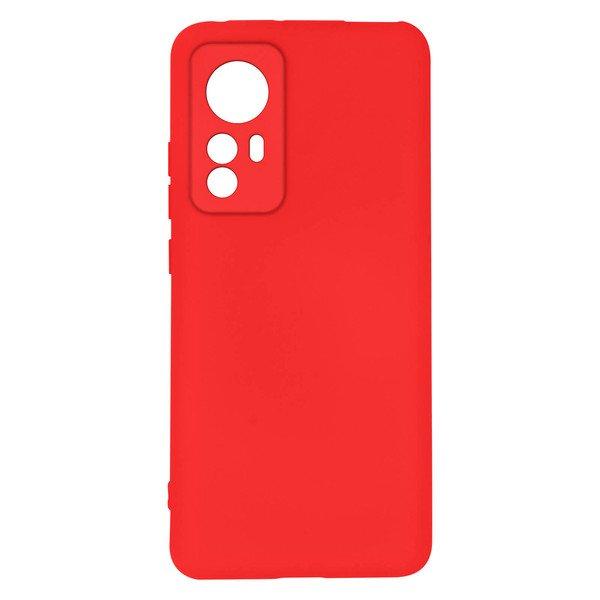 Avizar  Coque Xiaomi 12T et 12T Pro Doux rouge 