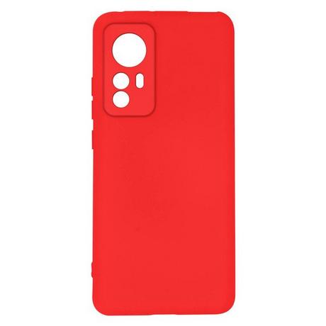 Avizar  Coque Xiaomi 12T et 12T Pro Doux rouge 