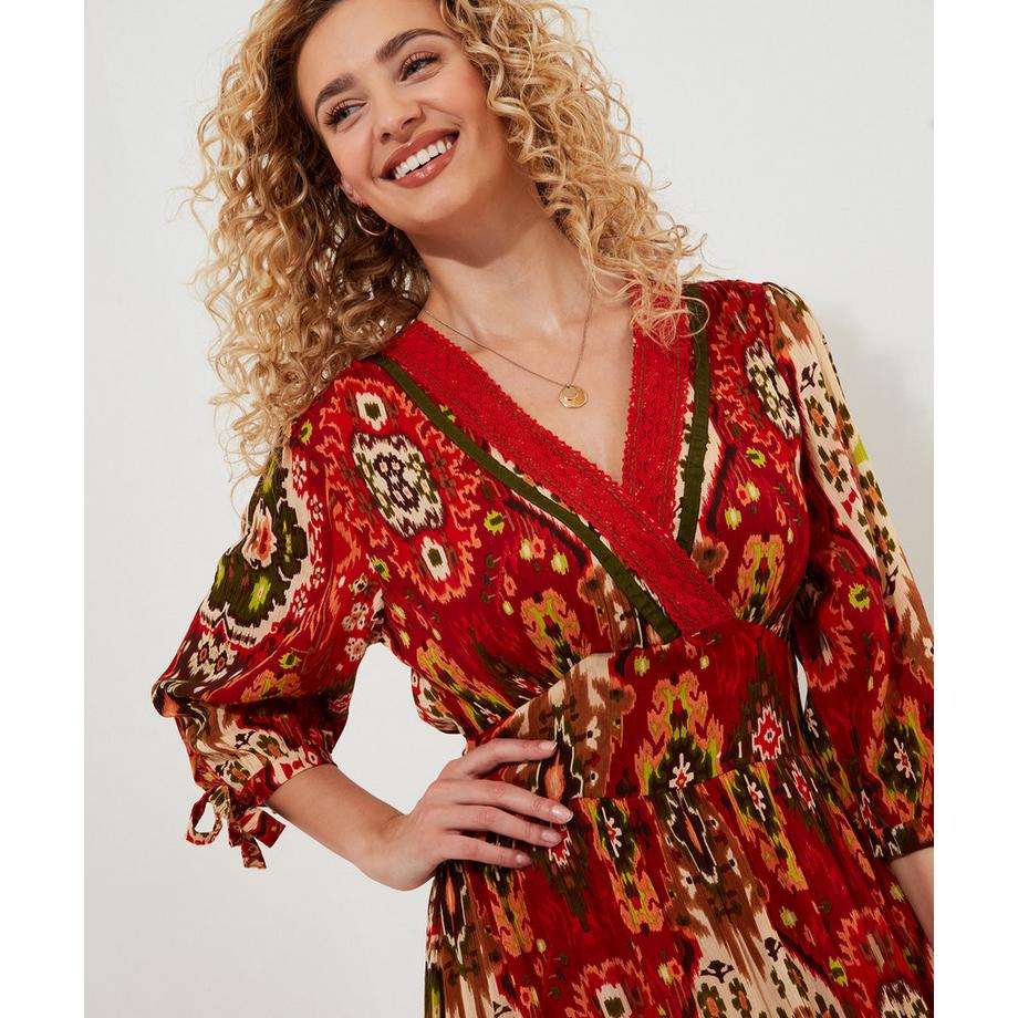 Joe Browns Bold Print Wickel Maxikleid  