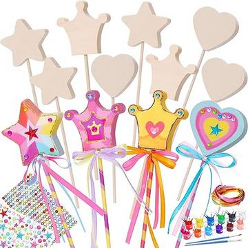 Set de baguettes de princesse Accessoires de princesse Sac de fête pour filles Bagage de princesse