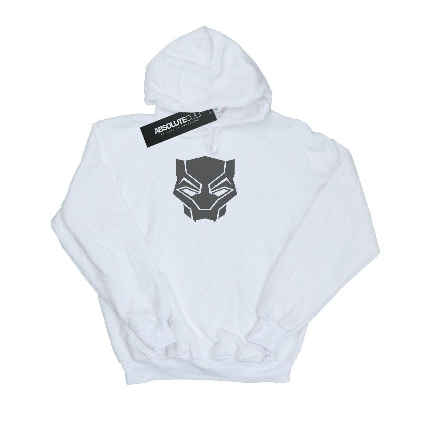 Image of Black Panther Black On Black Kapuzenpullover Mädchen Weiss 116