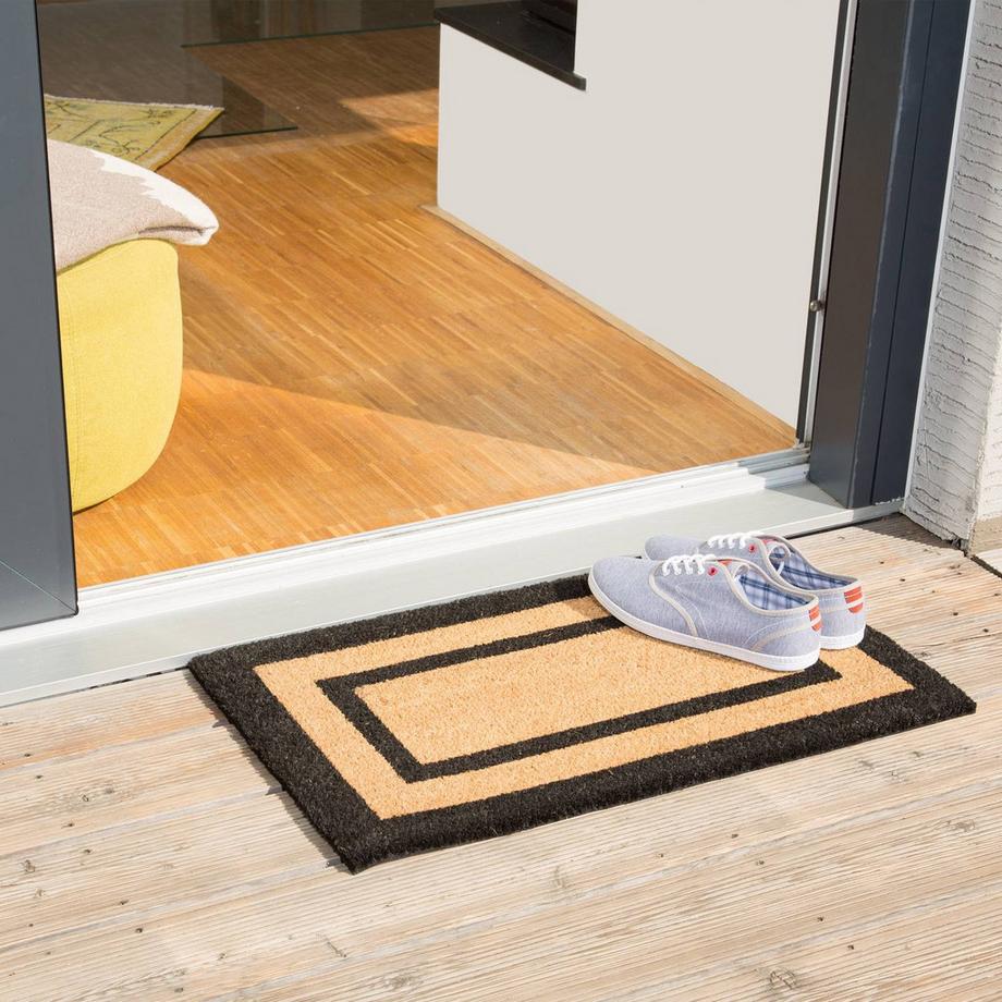 B2X Fußmatte Kokosfaser länglich  