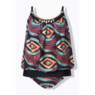 Ulla Popken Tankini Softcups Verstellbare Träger Recycelt  