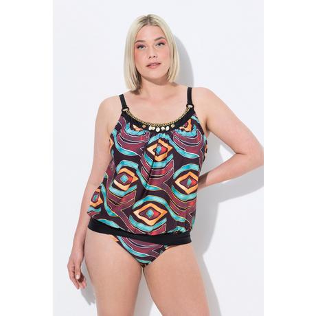 Ulla Popken Tankini Softcups Verstellbare Träger Recycelt  