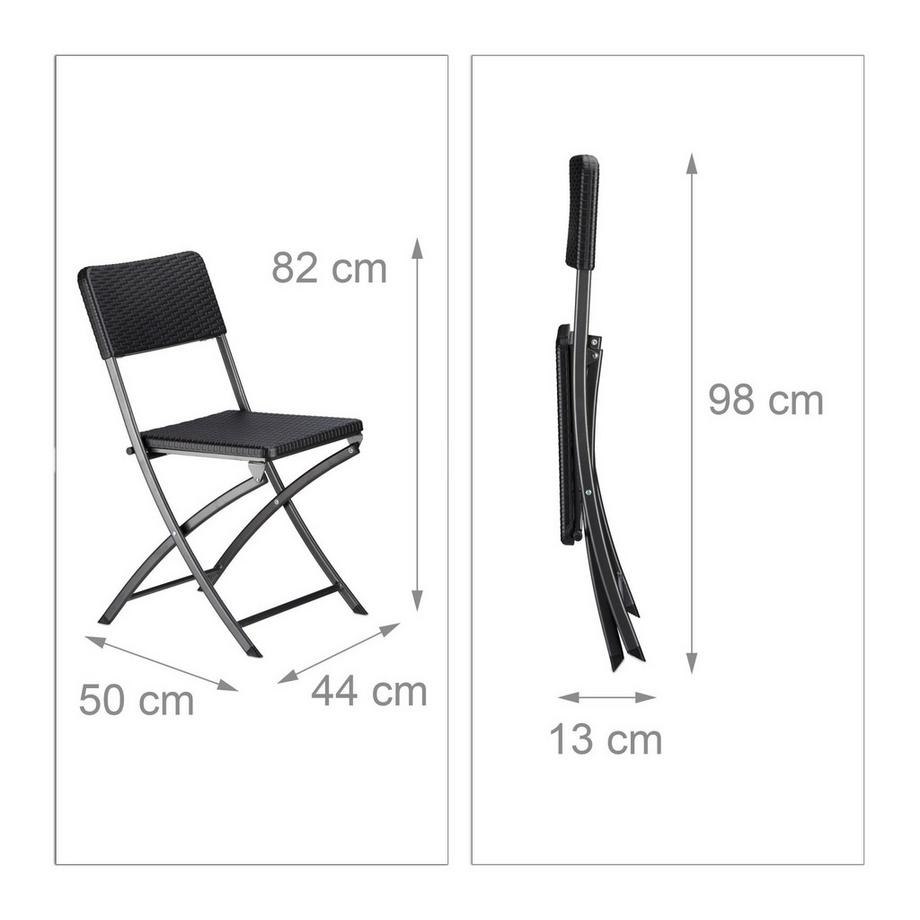 Northio Gartenmöbel-Set BASTIAN 3-teilig  