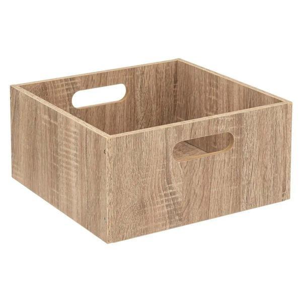 Northio Aufbewahrungsbox aus Holz 31x15 cm  