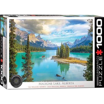 puzzle Maligne Lake Alberta 1000 Teile