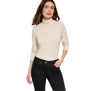 Damart  Sous-pull col roulé, maille jersey fluide. 