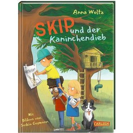 Skip und der Kaninchendieb Woltz, Anna; Kluitmann, Andrea (Übersetzung); Gaymann, Saskia (Illustrationen) Gebundene Ausgabe 