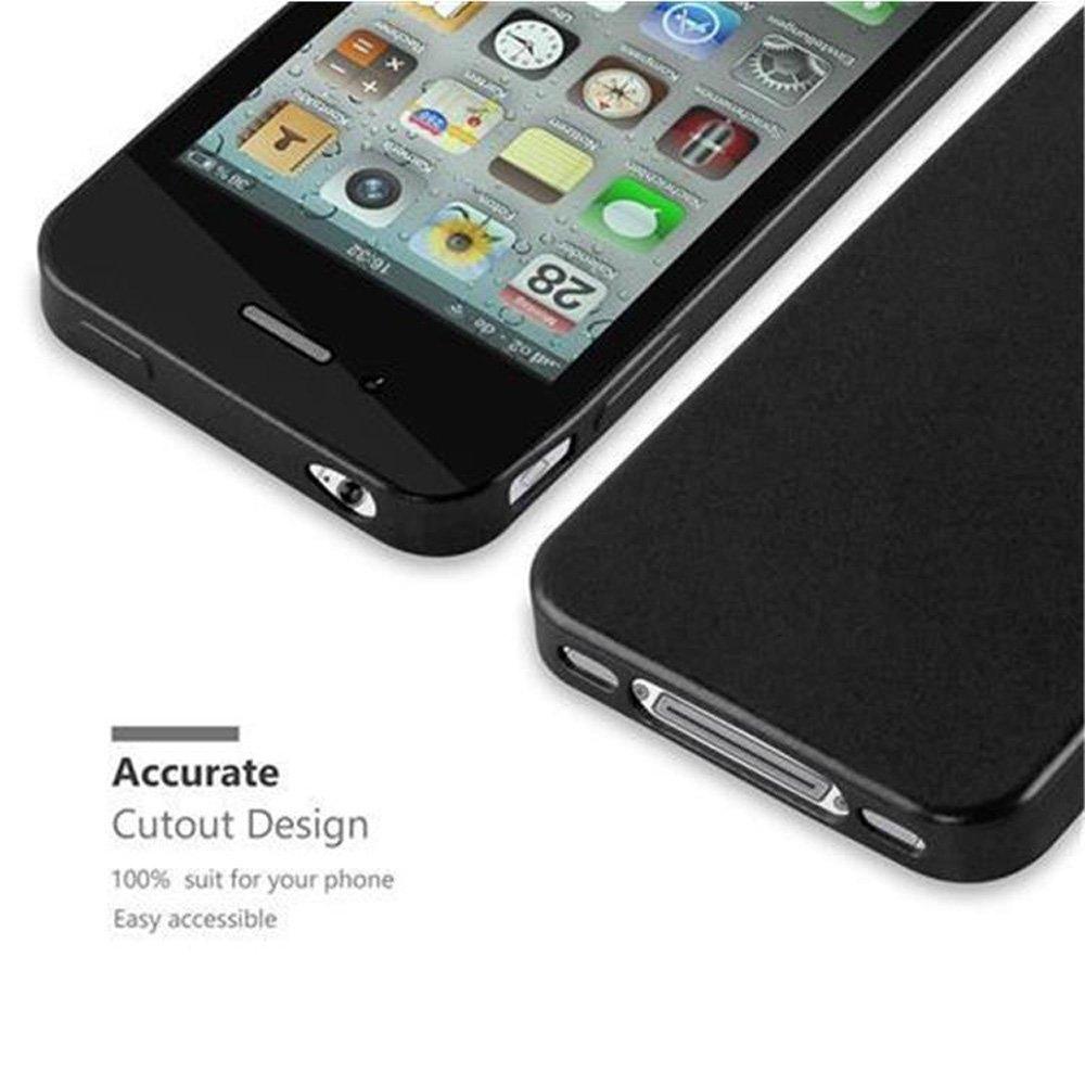 Cadorabo  Housse compatible avec Apple iPhone 4 / 4S - Coque de protection en silicone TPU flexible 