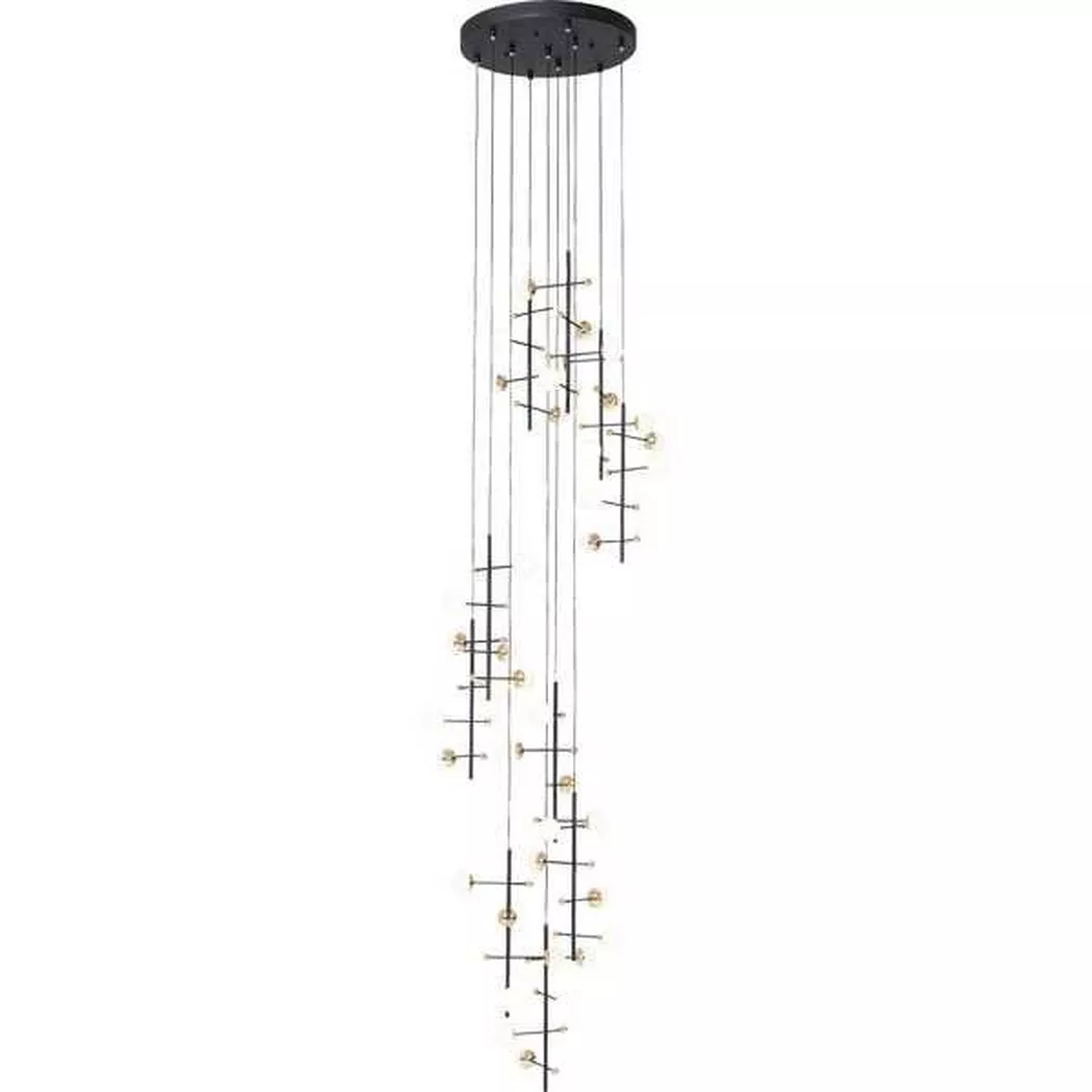 KARE Design – Hängeleuchte Trapez 280, One Size, Silber