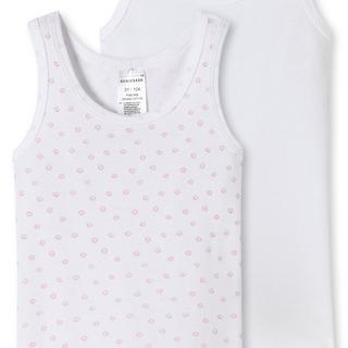 Schiesser  à fines côtes Organic Cotton lot de 4 - débardeur 