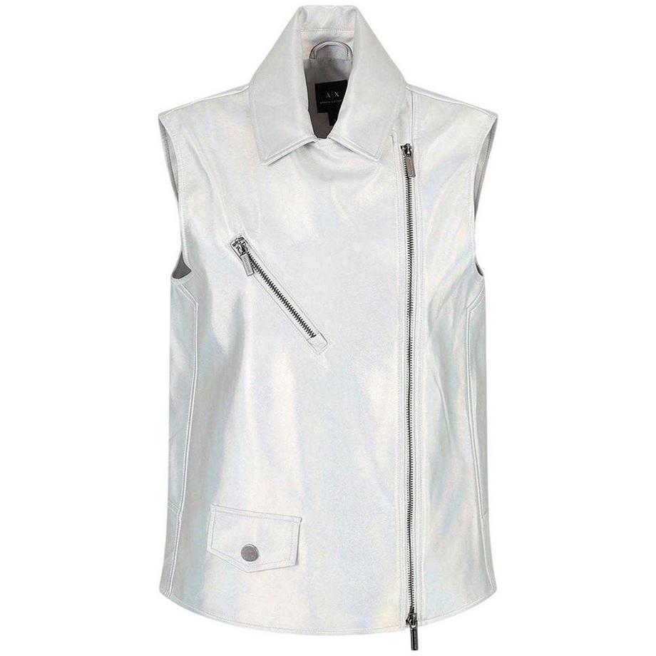 Armani Exchange Schimmernde Ärmellose Weste  