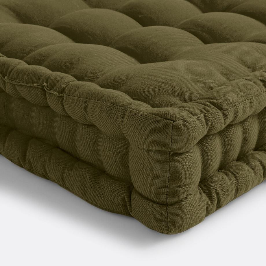 La Redoute Intérieurs Coussin de sol coton recyclé  