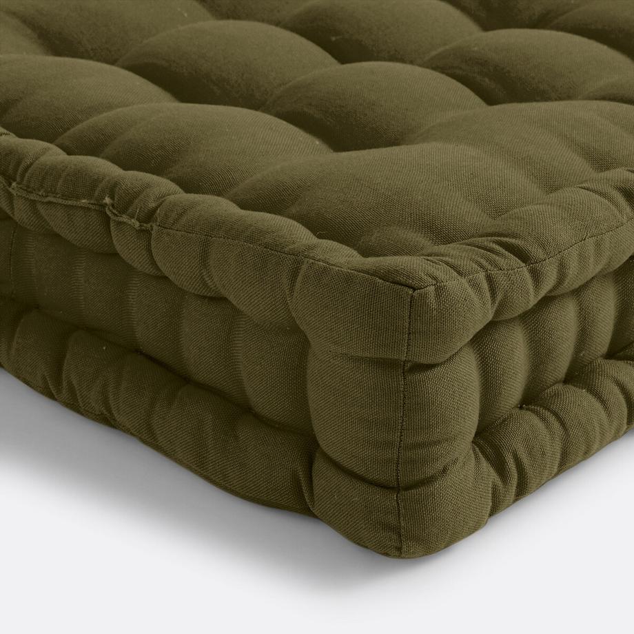 La Redoute Intérieurs Coussin de sol coton recyclé  